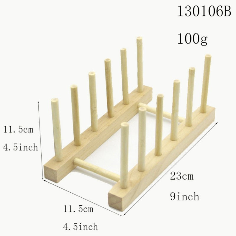 Wooden Dish Drainer Rack