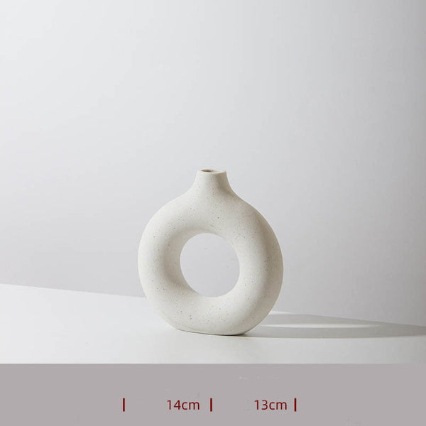 Hollow Ceramic Vase