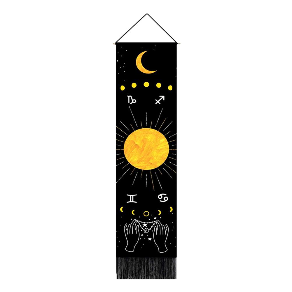 Moon and Snake Hanging Tapestry