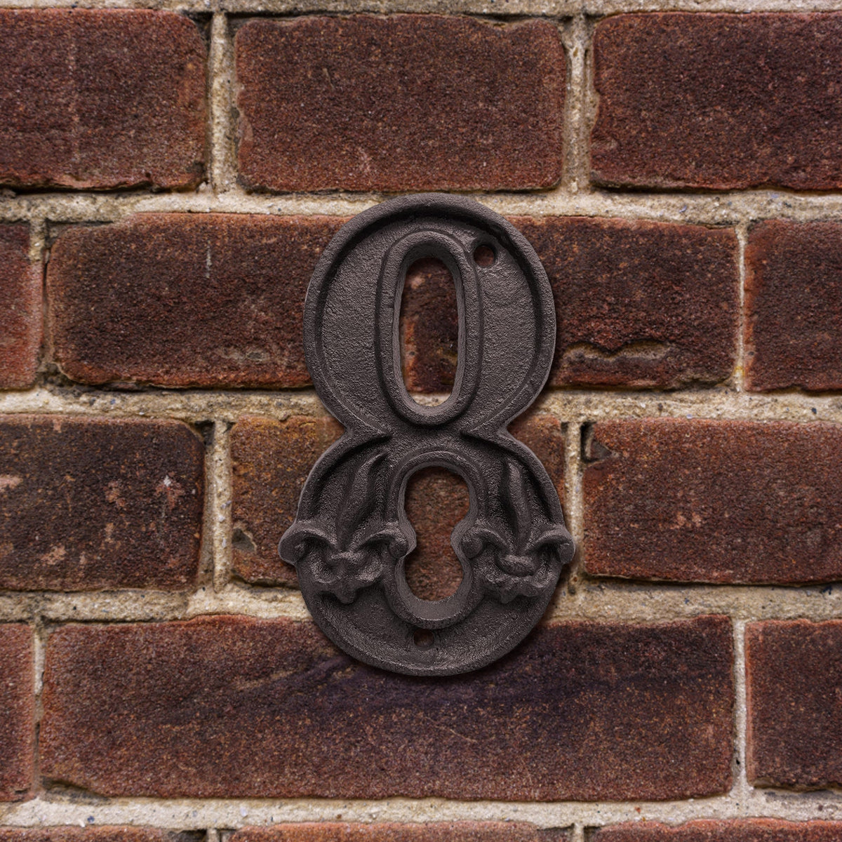 Cast Iron House Number