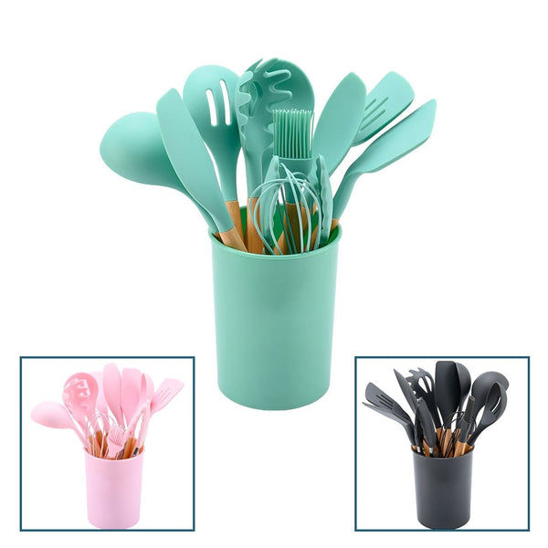 Silicone Cooking Utensils Set