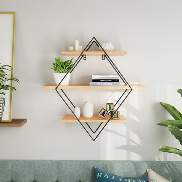 Retro Iron Wall Shelves