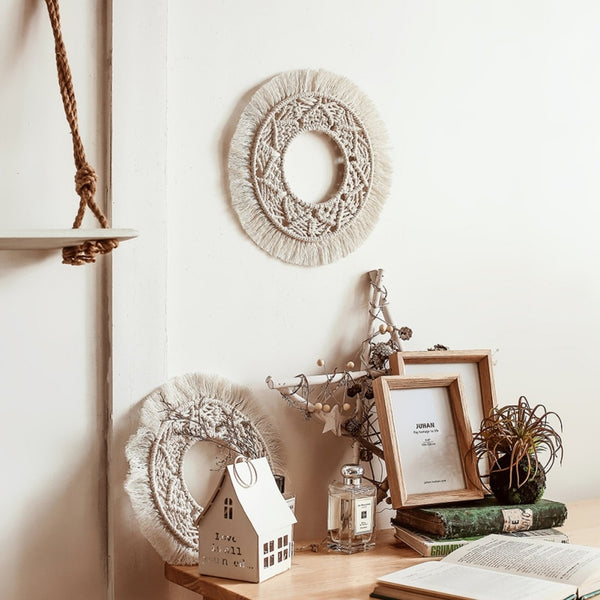 Wall Hanging Woven Macrame