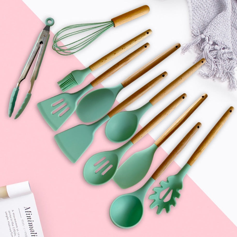 Silicone Cooking Utensils Set