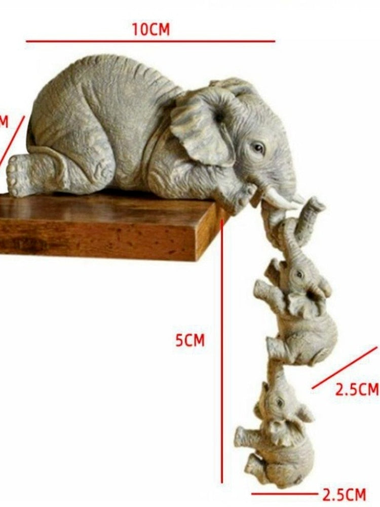 Elephant Family Ornaments