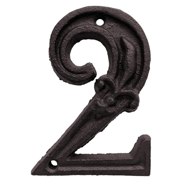 Cast Iron House Number