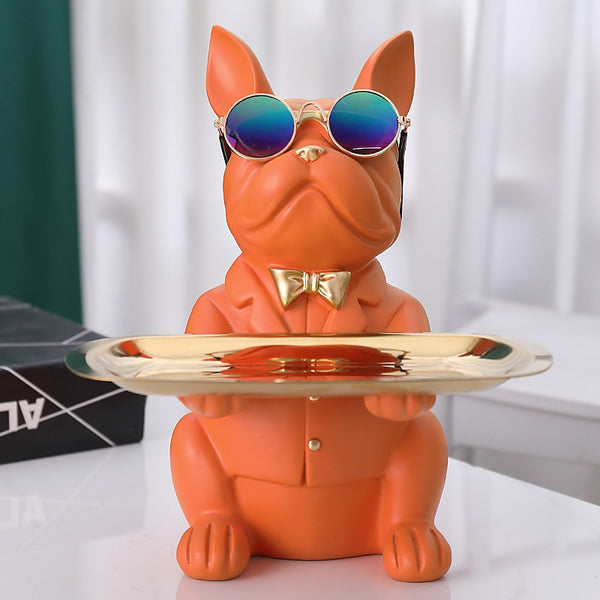 French Bulldog Storage Tray