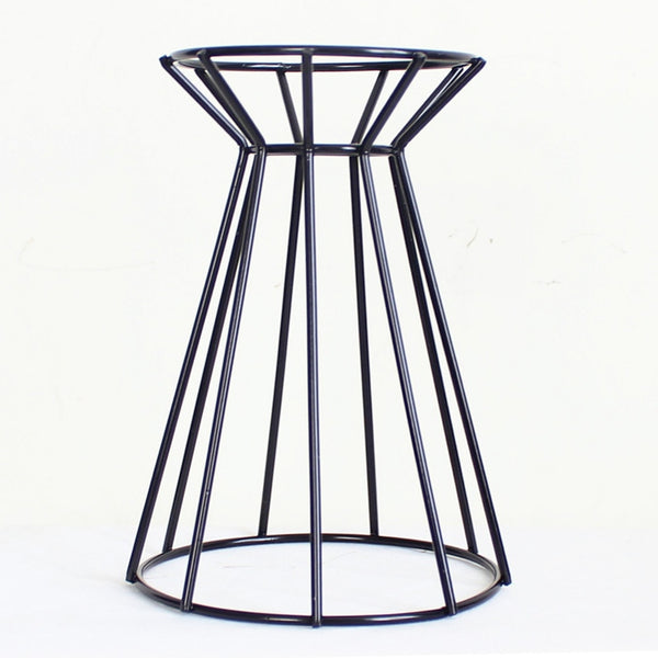 Geometric Iron Flower Vase