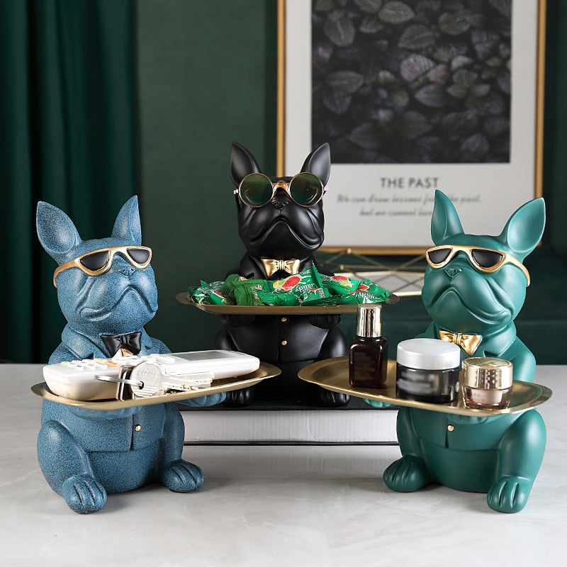 French Bulldog Storage Tray