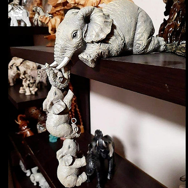 Elephant Family Ornaments