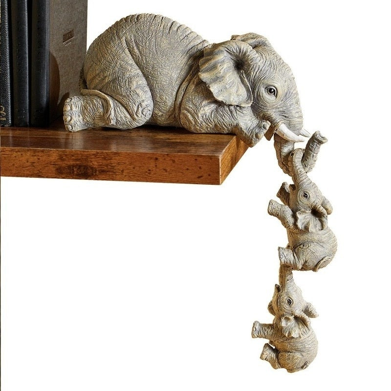 Elephant Family Ornaments