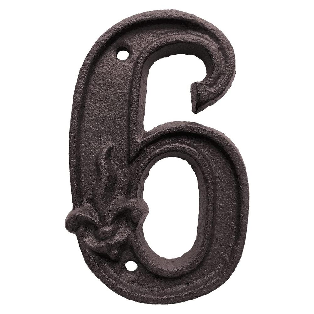 Cast Iron House Number