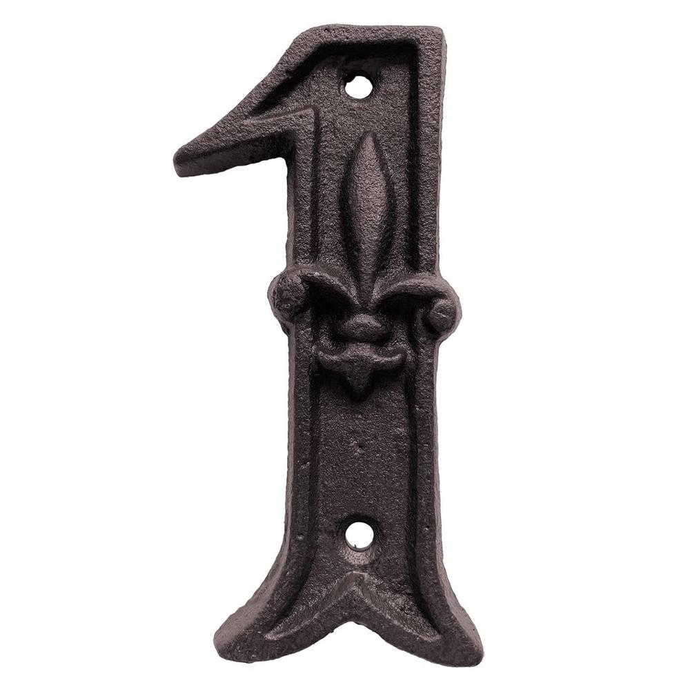 Cast Iron House Number