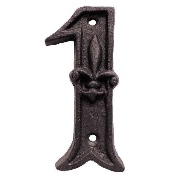 Cast Iron House Number