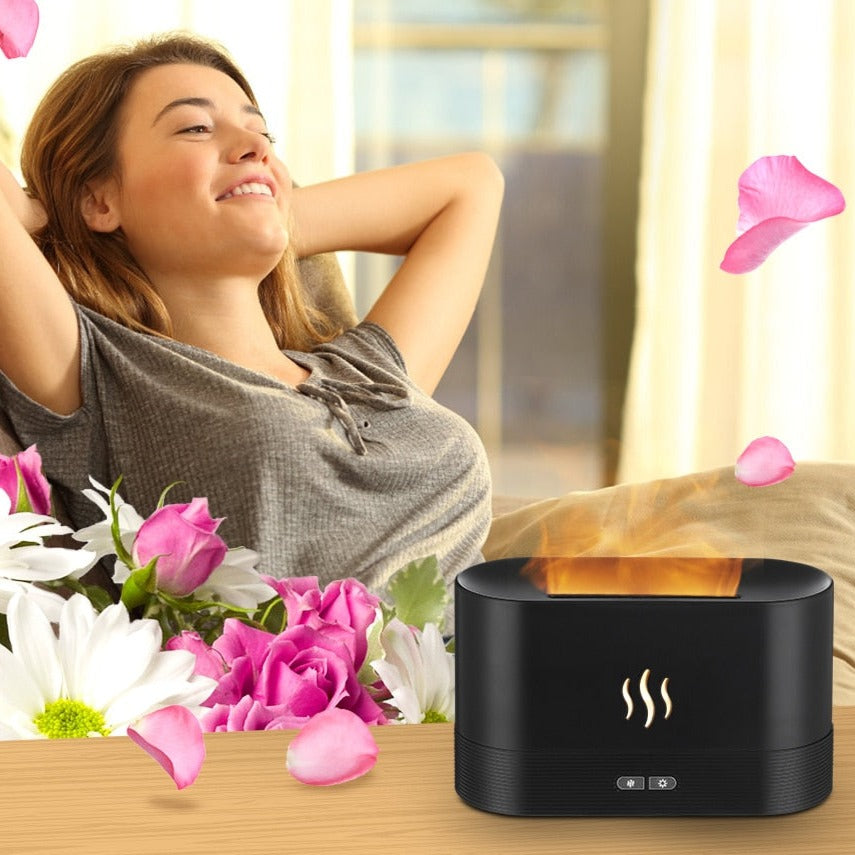 Flame-like Ultrasonic Humidifier