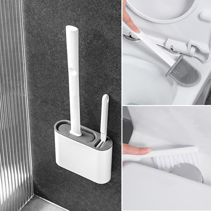 Toilet Brush and Holder Set